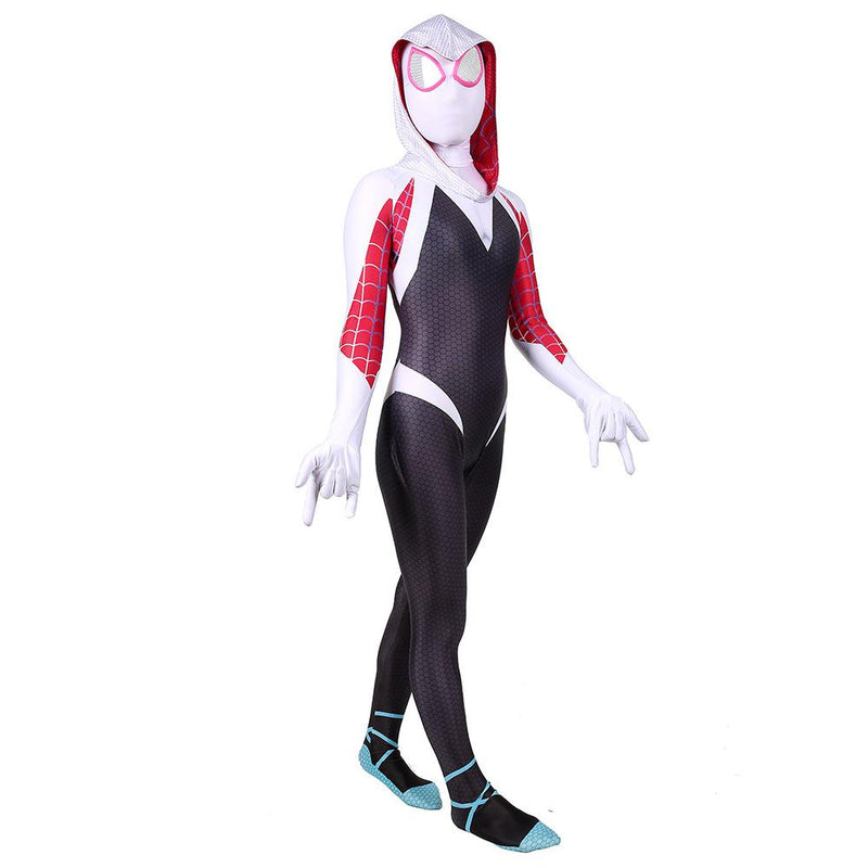 Parallel Cosmic Gwen Cosplay Costume Adult Children