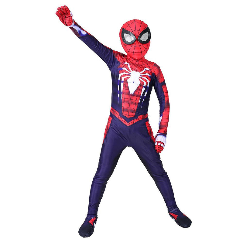 Spiderman Cosplay Costume Adult Children Jumpsuit