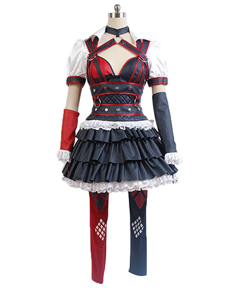 Batman: Arkham Knight Harley Quinn Dress Cosplay Costume