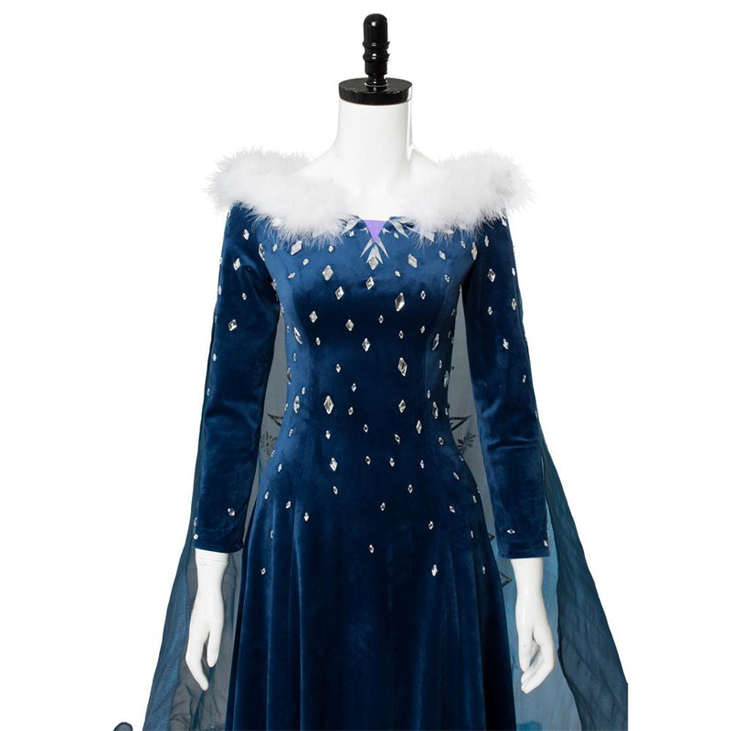 Frozen Princess Elsa Full Dress Cosplay Costume