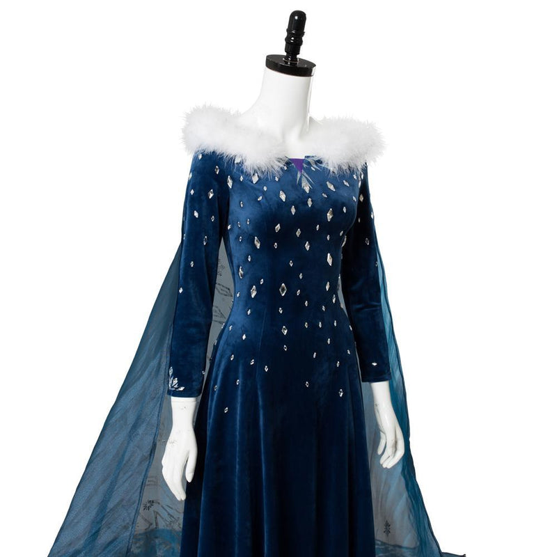 Frozen Princess Elsa Full Dress Cosplay Costume