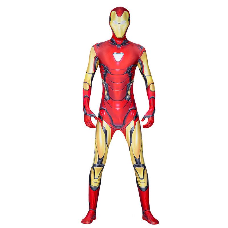 Iron Man Jumpsuit Costume The Avengers Cosplay Boys Halloween Costumes