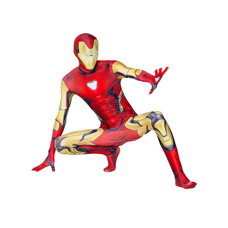 Iron Man Jumpsuit Costume The Avengers Cosplay Boys Halloween Costumes