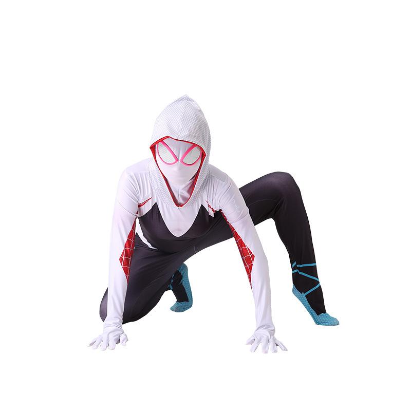 Spider Gwen Jumpsuit Venom Cosplay Costume For Women And Girls Halloween