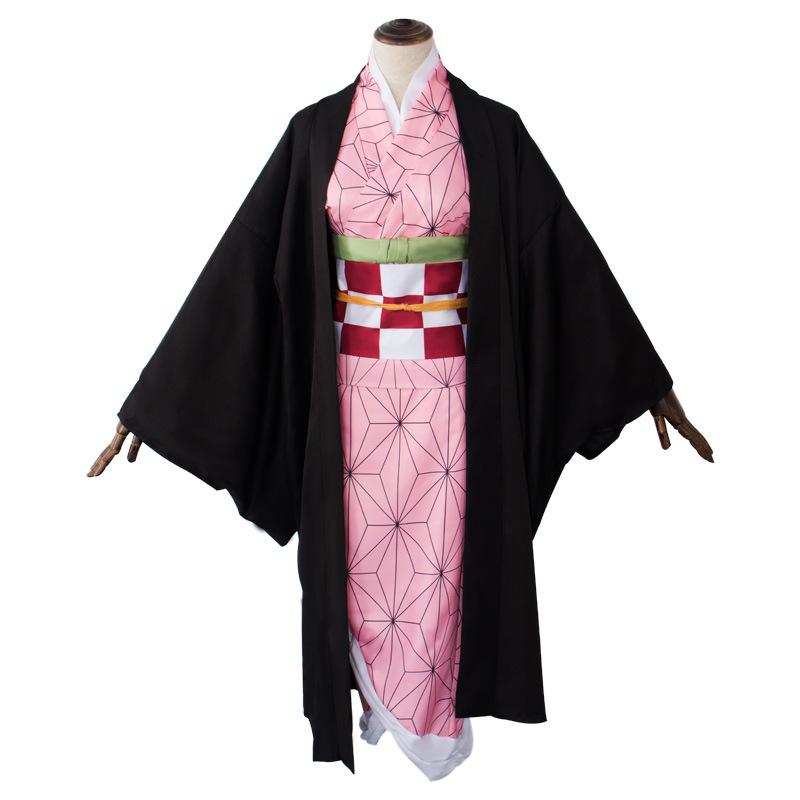 Anime Demon Slayer Cosplay Costume Kimetsu No Yaiba Kamado Tanjirou Kamado Nezuko Agatsuma Zenitsu Tomioka Giyuu Cosplay Costume