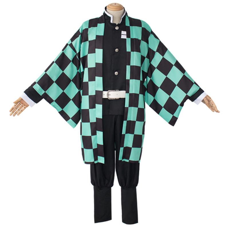 Anime Demon Slayer Cosplay Costume Kimetsu No Yaiba Kamado Tanjirou Kamado Nezuko Agatsuma Zenitsu Tomioka Giyuu Cosplay Costume