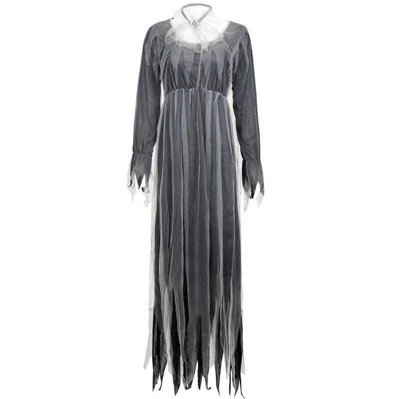 Halloween Banshee Long Dress Vampire Costume