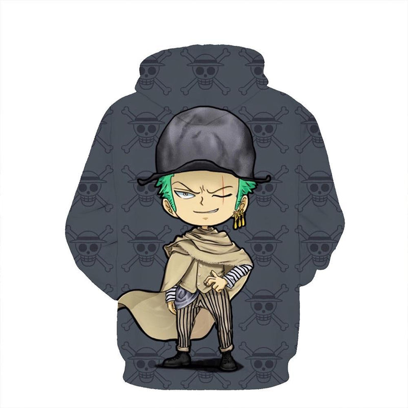 One Piece Hoodie - Zoro Pullover Hoodie CSSO025