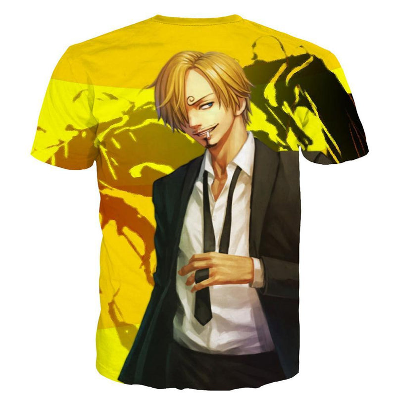 One Piece T-Shirt - Sanji Tee 3D Print T-Shirt CSSO032