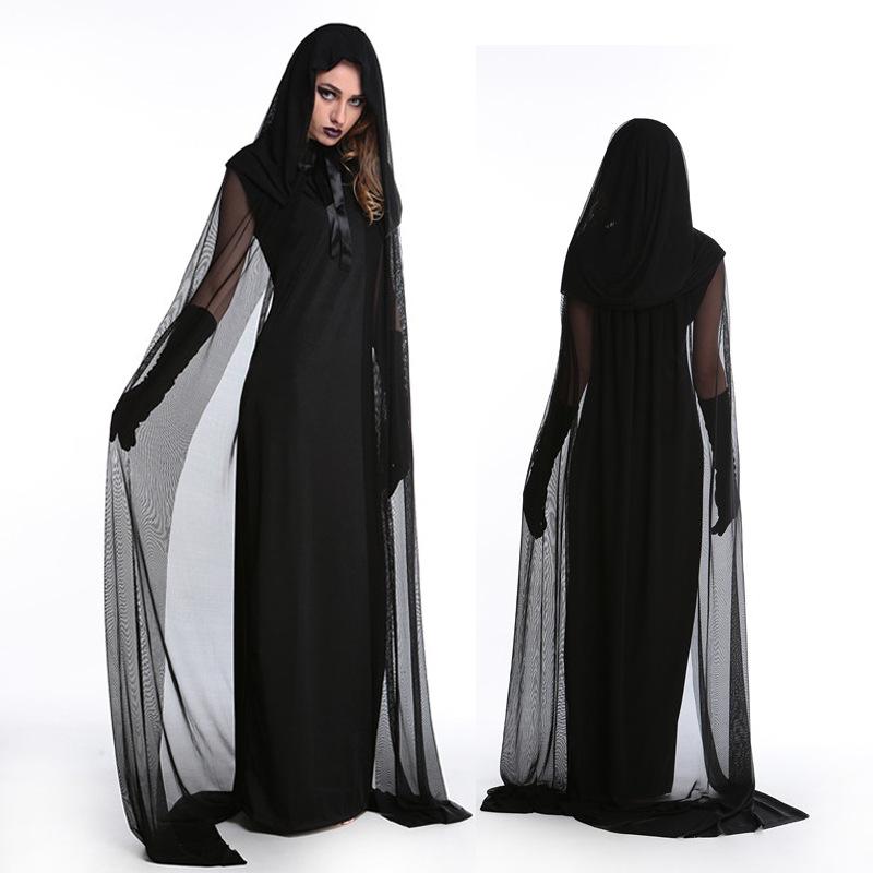 Vampire Brides Love Over Death Dark Dress Costume Witch Costume