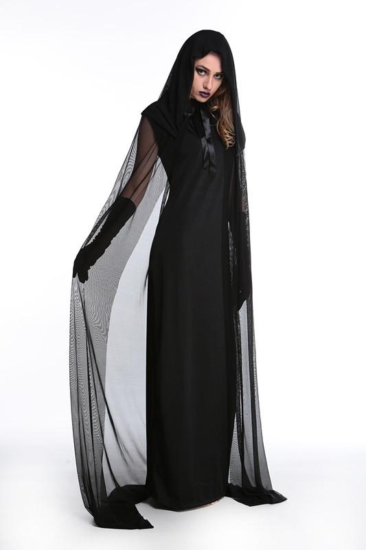 Vampire Brides Love Over Death Dark Dress Costume Witch Costume