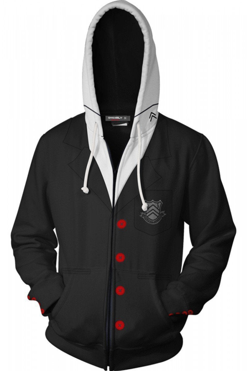 Persona 5 Hoodie -  Akira Kurusu Zip Up Hoodie CSOS824