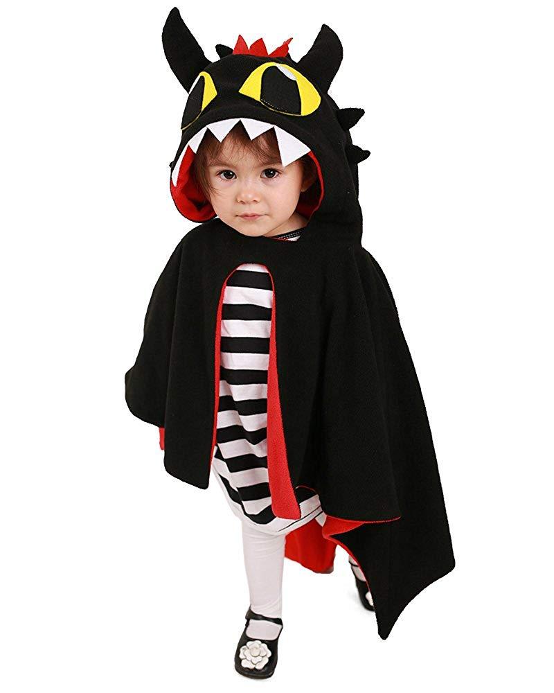 Kids Little Devil Cosplay Cloak Hoodie