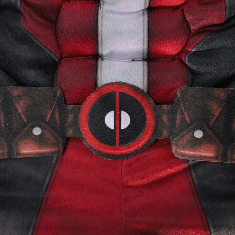 Deadpool Jumpsuit Costume For Children Halloween Cosplay