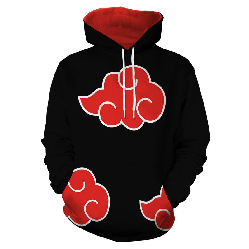 Naruto 3D hoodie anime Costume Naruto and Sasuke sweatshirt