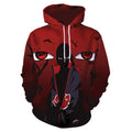 Naruto 3D hoodie anime Costume Naruto and Sasuke sweatshirt