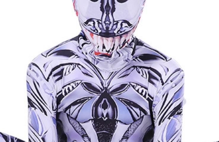 Spiderman Jumpsuit Venom Cosplay Costume For Children And Adults Halloween