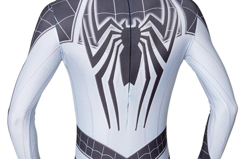 Spiderman Negative Suit Costume Spider Man Jumpsuit