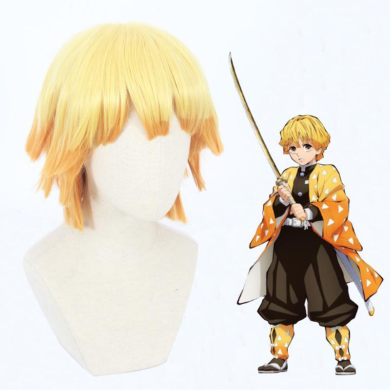 Cosplay Wig - Demon Slayer-Agatsuma Zenitsu