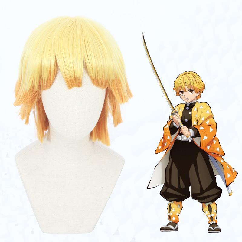 Cosplay Wig - Demon Slayer-Agatsuma Zenitsu