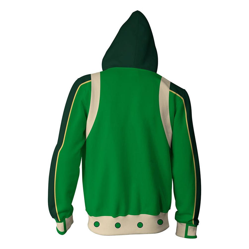 My Hero Academia Anime Cosplay Costume Sweatshirt Zip Up Hoodie CSP102