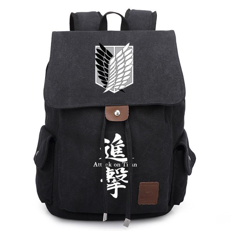 Anime Comics Attack On Titan Rucksack Backpack CSSO121