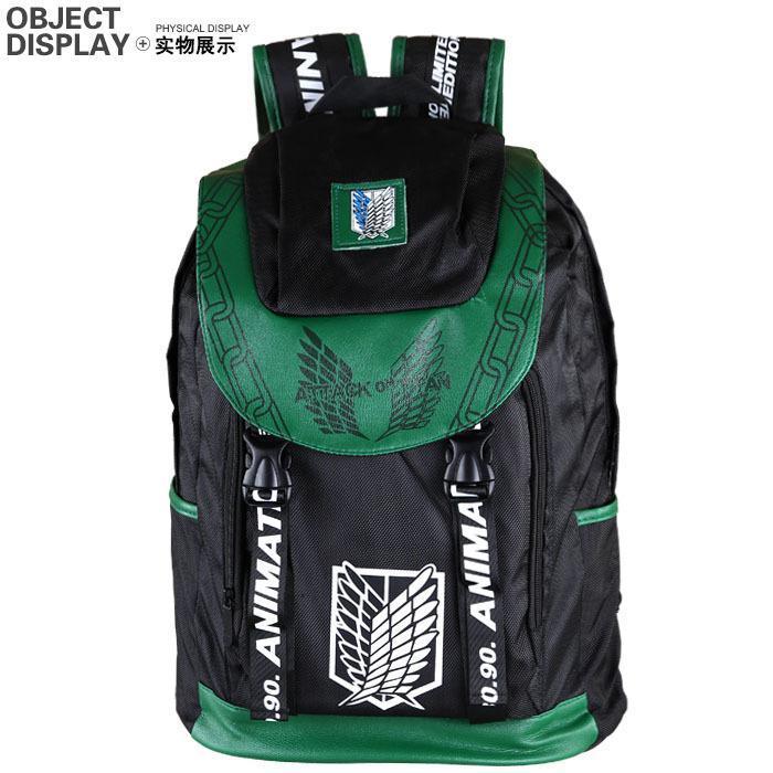 Anime Comics Attack On Titan Daypack Backpack CSSO123