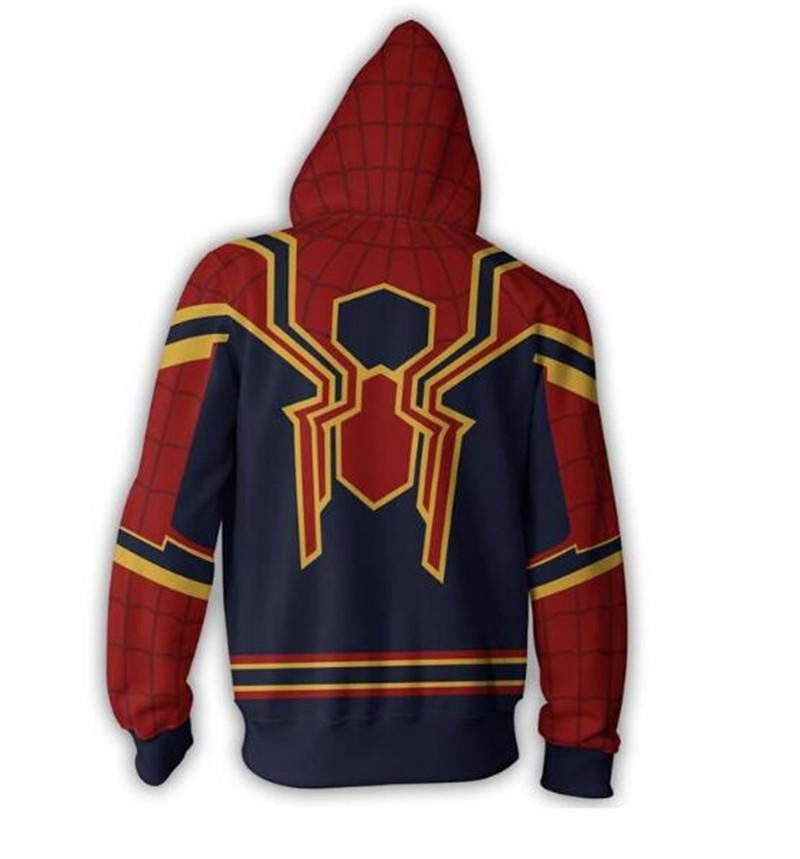 Spider-Man Hoodie - The Avengers Zip Up Hoodie CSOS00I