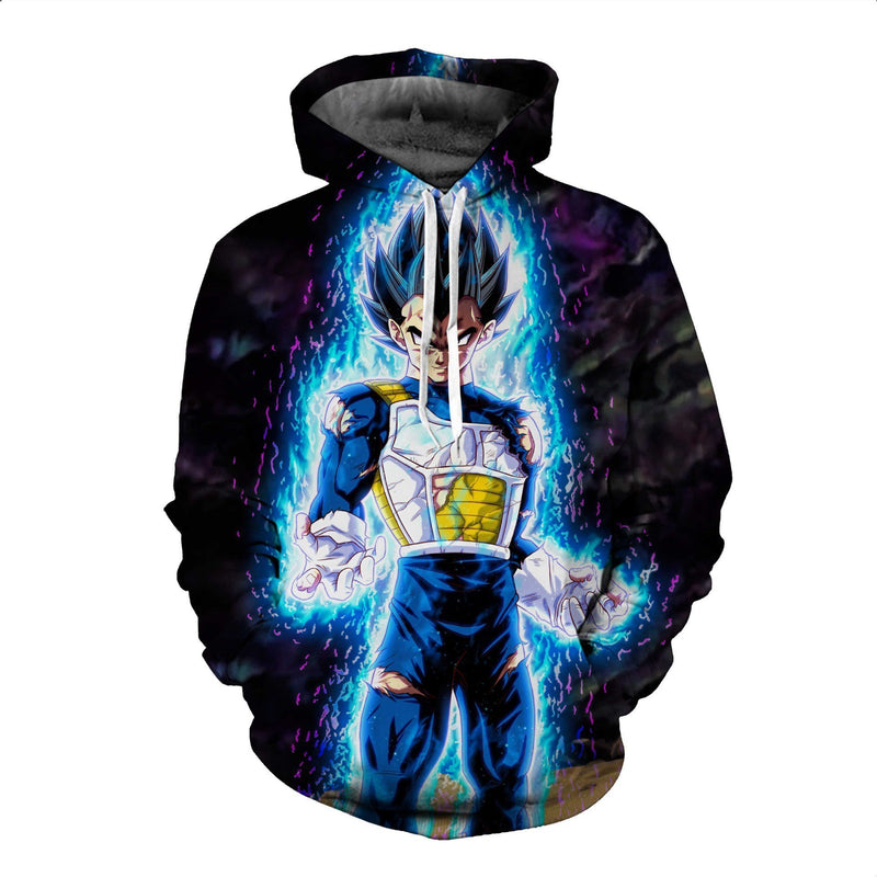 Dragon Ball Z Ultra Instincts Vegeta Pullover Hoodie CSOS023