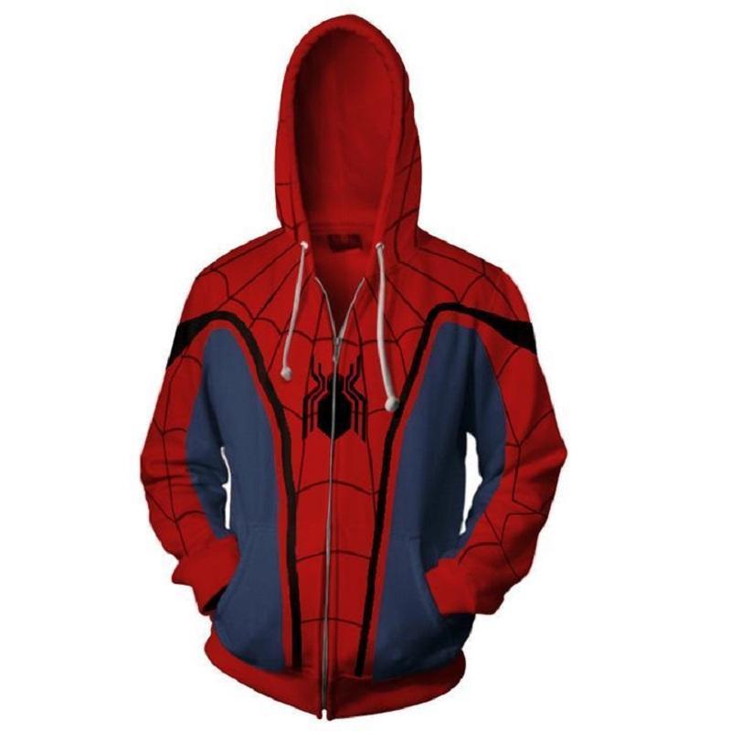 Spider-Man Hoodie - The Avengers Zip Up Hoodie CSOS563