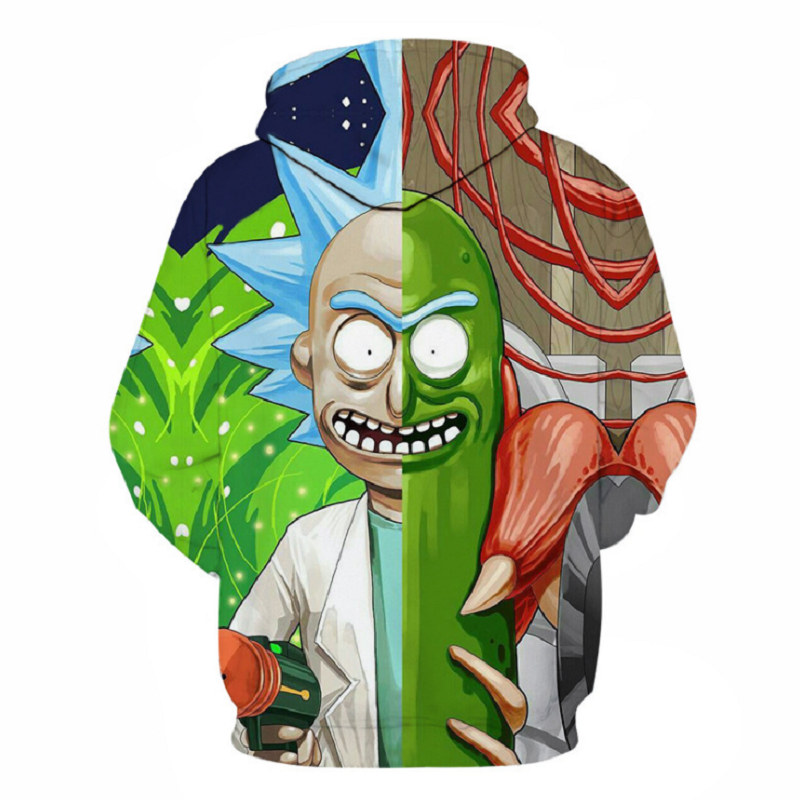 Rick and Morty Pullover Hoodie CSOS858