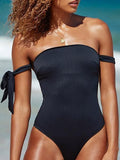 Santorini One Piece Navy Rib