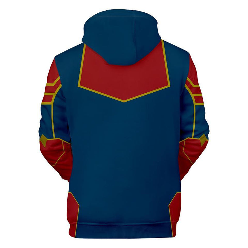 Captain Marvel Hoodie - Carol Danvers Pullover Hoodie CSOS904