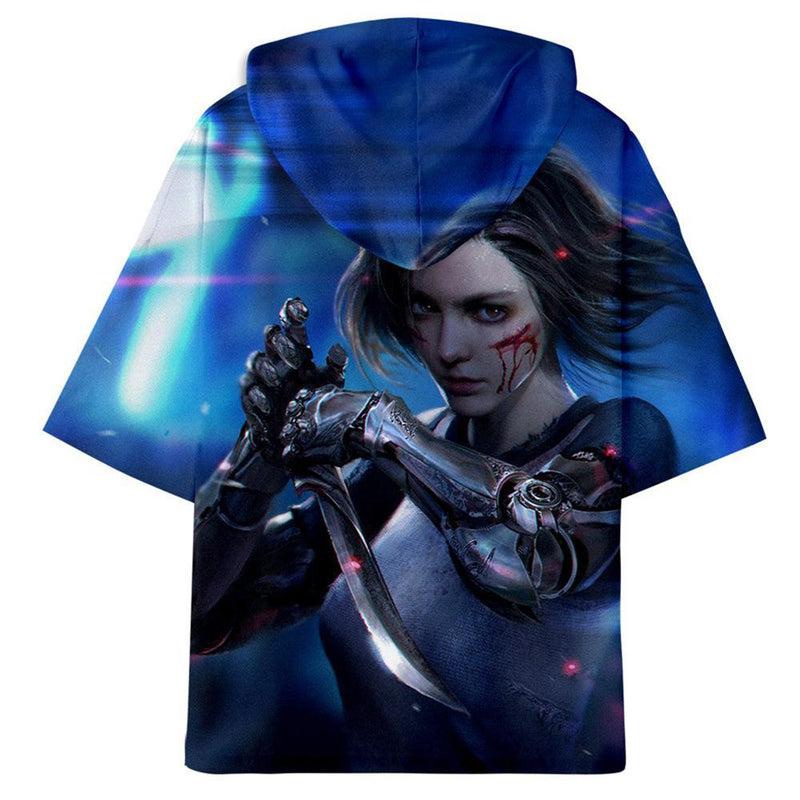 Alita T-Shirt - Battle Angel Graphic Hoodie T-Shirt CSOS980