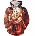 Dragon Ball Z Hooded Sweatshirts Kid Goku