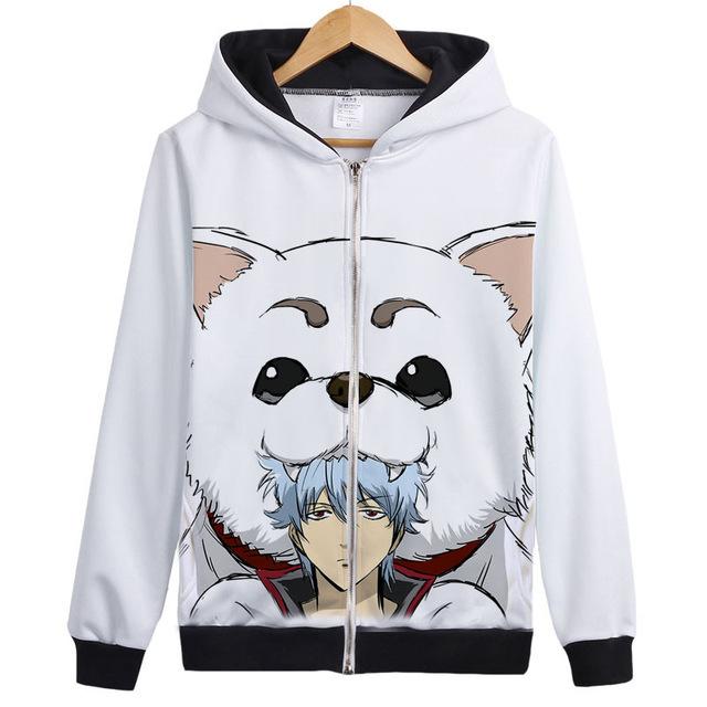 Gintama Hoodie - Zipper Jacket - 9 Patterns