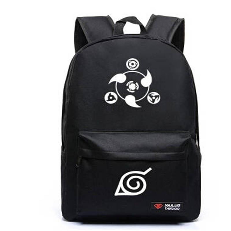 Naruto Backpack Hokage School Travel laptop Bag