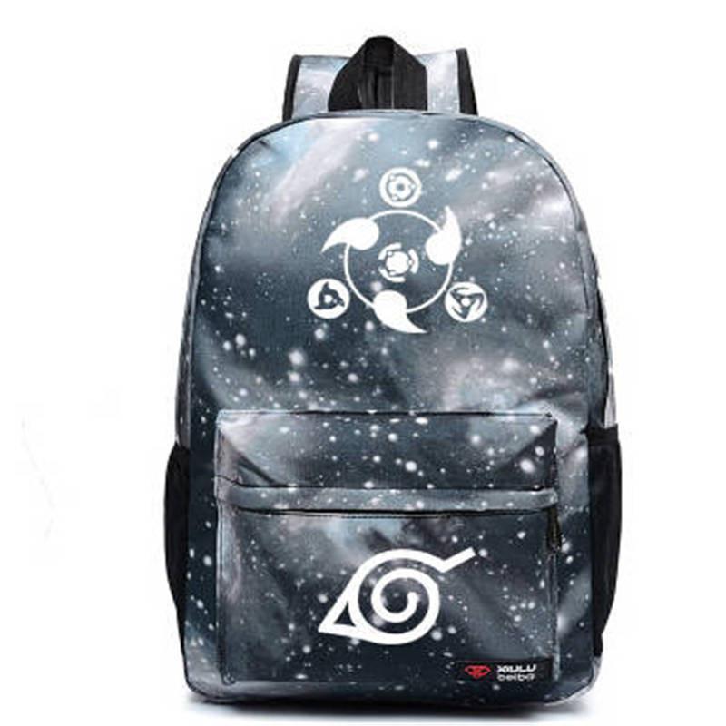 Naruto Backpack Hokage School Travel laptop Bag