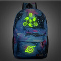 Naruto Backpack Hokage School Travel laptop Bag