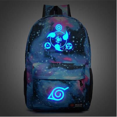 Naruto Backpack Hokage School Travel laptop Bag