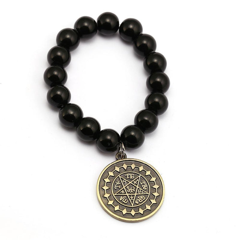 Black Bulter Bracelet - Ciel Demon Eye Star Charm